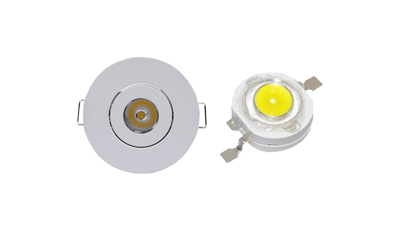 LED Spotlights 1W Mini AC85-265V 100PCS Recessed Light Led Downlight Jewelry Cabinet Lamp LED Mini Spotlight Lamp