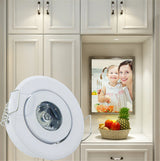 LED Spotlights 1W Mini AC85-265V 100PCS Recessed Light Led Downlight Jewelry Cabinet Lamp LED Mini Spotlight Lamp