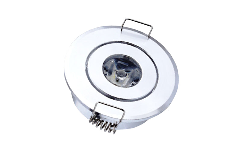 LED Spotlights 1W Mini AC85-265V 100PCS Recessed Light Led Downlight Jewelry Cabinet Lamp LED Mini Spotlight Lamp