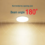 LED Panel Light Ultra thin Recessed Downlights 9W 18W 24W 36W 220V Round Square Ceiling Panel Lamp