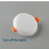 LED Panel Light Ultra thin Recessed Downlights 9W 18W 24W 36W 220V Round Square Ceiling Panel Lamp