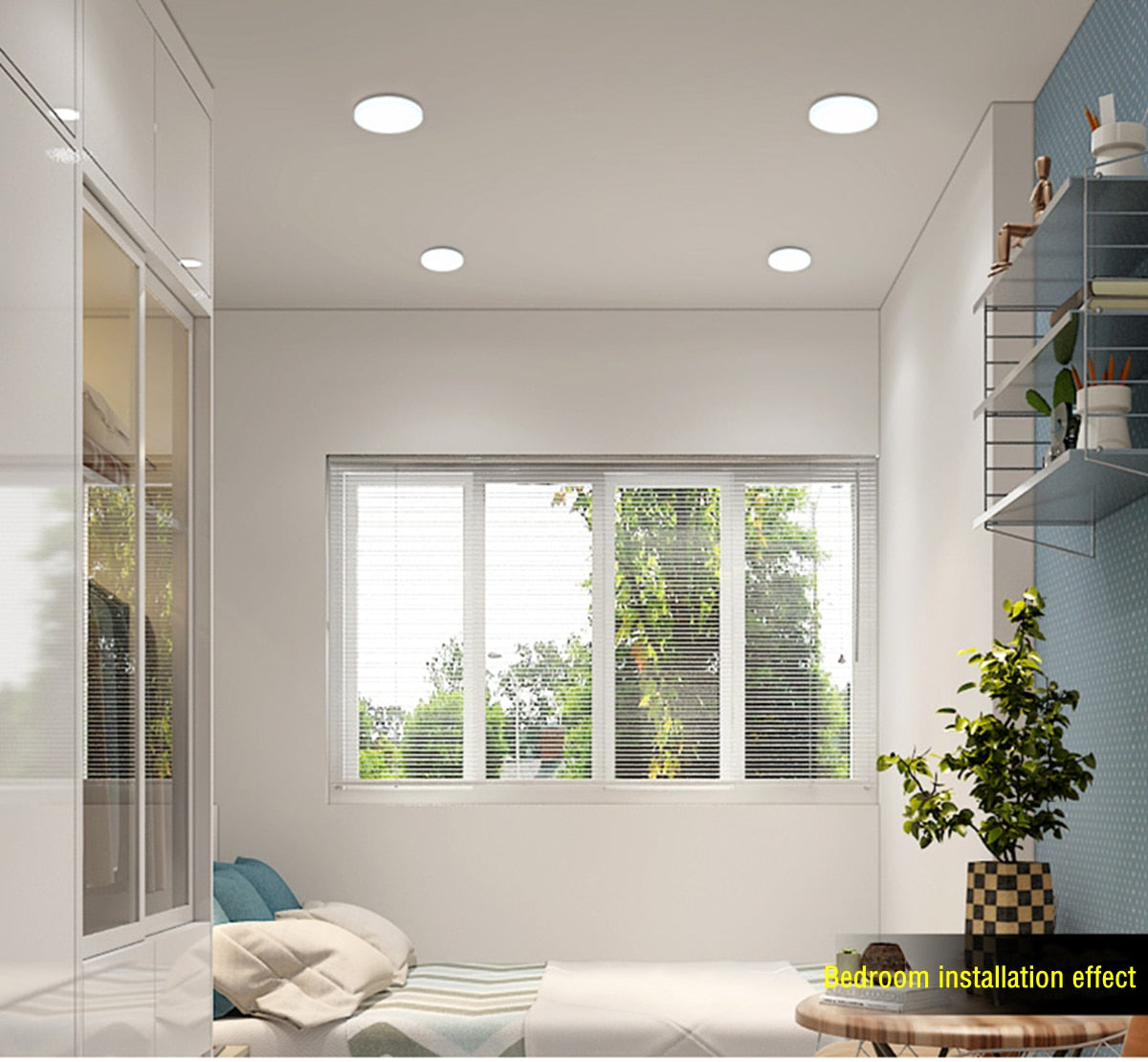 LED Panel Light Ultra thin Recessed Downlights 9W 18W 24W 36W 220V Round Square Ceiling Panel Lamp