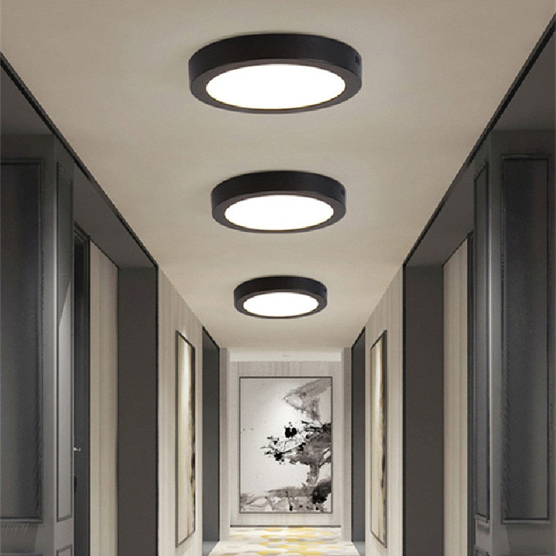 Led Downlights Spot Lamps 9W 12W 18W 24W Surface Mounted Ceiling Lights For Indoor Lighting Kitchen Room 110V/220V