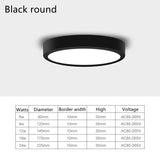 Led Downlights Spot Lamps 9W 12W 18W 24W Surface Mounted Ceiling Lights For Indoor Lighting Kitchen Room 110V/220V