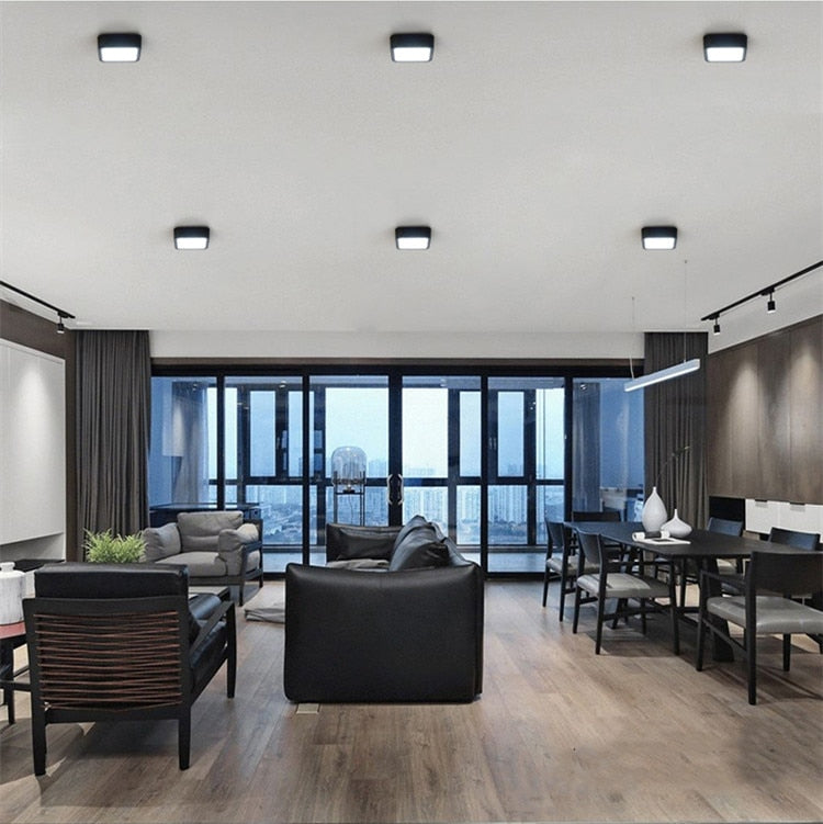 Led Downlights Spot Lamps 9W 12W 18W 24W Surface Mounted Ceiling Lights For Indoor Lighting Kitchen Room 110V/220V