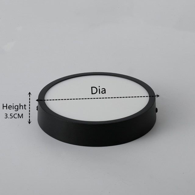 Led Downlights Spot Lamps 9W 12W 18W 24W Surface Mounted Ceiling Lights For Indoor Lighting Kitchen Room 110V/220V