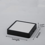 Led Downlights Spot Lamps 9W 12W 18W 24W Surface Mounted Ceiling Lights For Indoor Lighting Kitchen Room 110V/220V