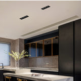 Led Downlight Recessed Dimmable Led Ceiling Light Spot Light Square Anti glare Design 7W 12W 15W For Living Room Bedroom Kitchen