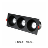 Led Downlight Recessed Dimmable Led Ceiling Light Spot Light Square Anti glare Design 7W 12W 15W For Living Room Bedroom Kitchen