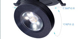 360-degree rotating ultra-thin LED downlight ceiling light wardrobe wine cabinet showcase corridor high CRI LED folding spotlight