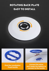 Ultra Thin LED Ceiling Lights For Living Room Modern Surface Mounted Led Panel Ceiling Lamps For Room Bedroom Lighting Fixture