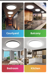 Ultra Thin LED Ceiling Lights For Living Room Modern Surface Mounted Led Panel Ceiling Lamps For Room Bedroom Lighting Fixture