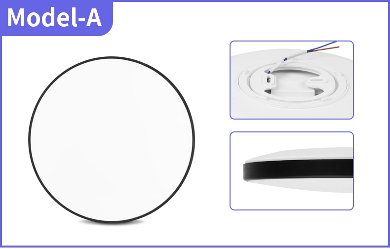 Ultra Thin LED Ceiling Lights For Living Room Modern Surface Mounted Led Panel Ceiling Lamps For Room Bedroom Lighting Fixture