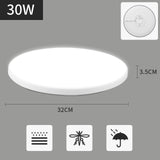 Ultra Thin LED Ceiling Lights For Living Room Modern Surface Mounted Led Panel Ceiling Lamps For Room Bedroom Lighting Fixture