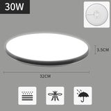 Ultra Thin LED Ceiling Lights For Living Room Modern Surface Mounted Led Panel Ceiling Lamps For Room Bedroom Lighting Fixture