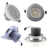 Spot Led Recessed Encastrable Led Spot Ceiling Lamp Cool and Warm White Led Downlight 3w 5w 7w 9w 12w 85-265V Spotlight