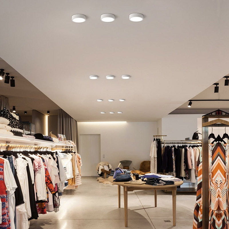 LED Downlight Surface Mounted Spot Ceiling Lamp 15W 18W 24W 12W 9W 7W 5W Ultra Thin Bedroom Living Room Lighting 220V