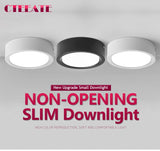 LED Downlight Surface Mounted Spot Ceiling Lamp 15W 18W 24W 12W 9W 7W 5W Ultra Thin Bedroom Living Room Lighting 220V