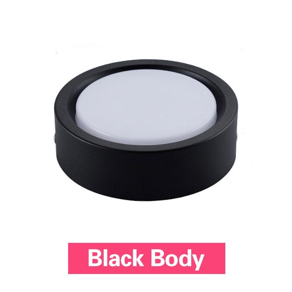 LED Downlight Surface Mounted Spot Ceiling Lamp 15W 18W 24W 12W 9W 7W 5W Ultra Thin Bedroom Living Room Lighting 220V