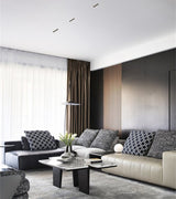 Modern LED Linear Downlights Recessed Anti-Glare Grille Ceiling Lamp AC85-265V Corridor Living Room Indoor Spot Lighting Fixture