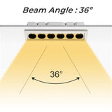 Modern LED Linear Downlights Recessed Anti-Glare Grille Ceiling Lamp AC85-265V Corridor Living Room Indoor Spot Lighting Fixture