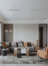 Modern LED Linear Downlights Recessed Anti-Glare Grille Ceiling Lamp AC85-265V Corridor Living Room Indoor Spot Lighting Fixture