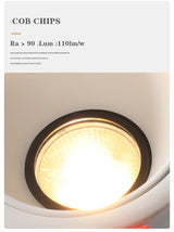 Frame Changeable LED Downlights Anti Galre Square Ceiling Spot Lights 7W 12W 15W 20W for Kitchen Bedroom Living room AC110V 220V