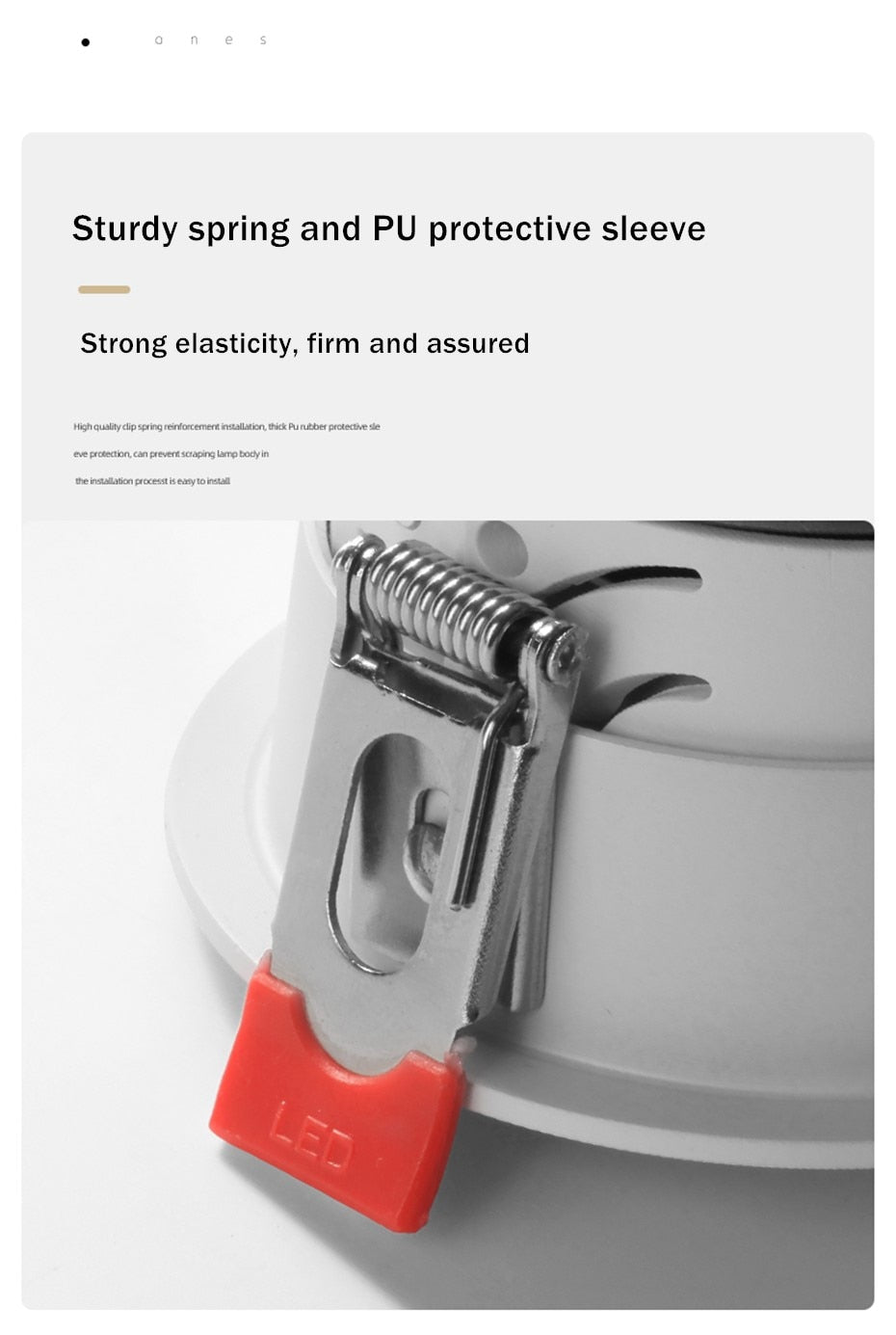 Frame Replaceable Angle Adjust Recessed Downlight 7W 12W 15W 20W Anti Glare Ceiling Spot Lamp for Hotel TV Background Aisle