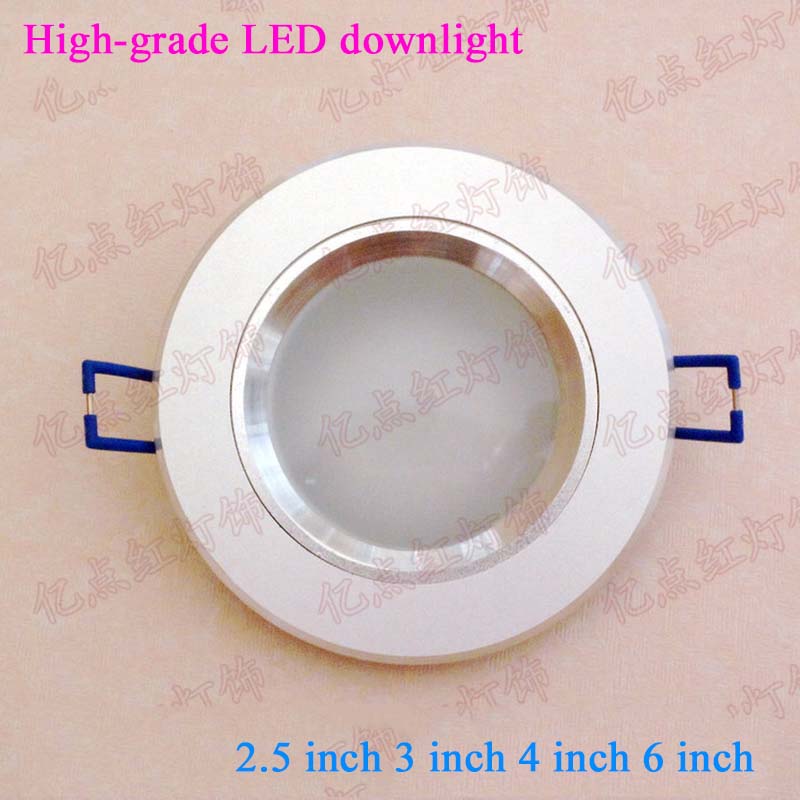Household LED Downlight 6 4 3 2.5 Inch Living Room LED Energy Saving Lamp Hotel Supermarket Hospital Lighting Fixture