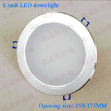 Household LED Downlight 6 4 3 2.5 Inch Living Room LED Energy Saving Lamp Hotel Supermarket Hospital Lighting Fixture