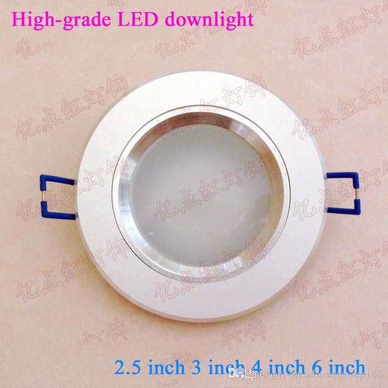 Household LED Downlight 6 4 3 2.5 Inch Living Room LED Energy Saving Lamp Hotel Supermarket Hospital Lighting Fixture