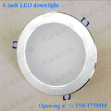 Household LED Downlight 6 4 3 2.5 Inch Living Room LED Energy Saving Lamp Hotel Supermarket Hospital Lighting Fixture