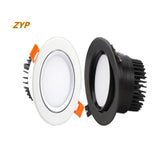 Recessed Dimmable LED Downlights 7W 9W 12W COB LED Ceiling Spot Lights AC85-265V Warm Cold White LED Ceiling Lamps Indoor Lighting