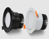 Recessed Dimmable LED Downlights 7W 9W 12W COB LED Ceiling Spot Lights AC85-265V Warm Cold White LED Ceiling Lamps Indoor Lighting