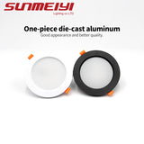 Led Downlight Recessed Indoor Led Ceiling Lamp 7W 9W 12W 15W AC220V Led Spot Lamp For Living Room Foyer Bar Counter Office