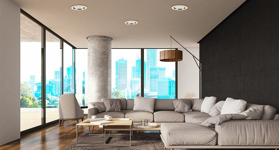 LED Downlight Ceiling Led Recessed Downlight Golden Aluminum Round Recessed Lamp Spot Led 7W 9W 12W For Room Office Lighting