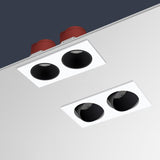 Dimmable Square Led Downlight Ceiling Spot Light 7w 15w 24w COB Ceiling Recessed Downlight AC85-265V Recessed Indoor Lightings