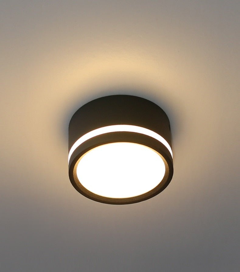 Surface Ceiling Mounted Downlight 110V/220V Dimmable Round Spot Led Lamp Light for Kitchen Fixture Indoor Lighting 7W/9W/12W/15W