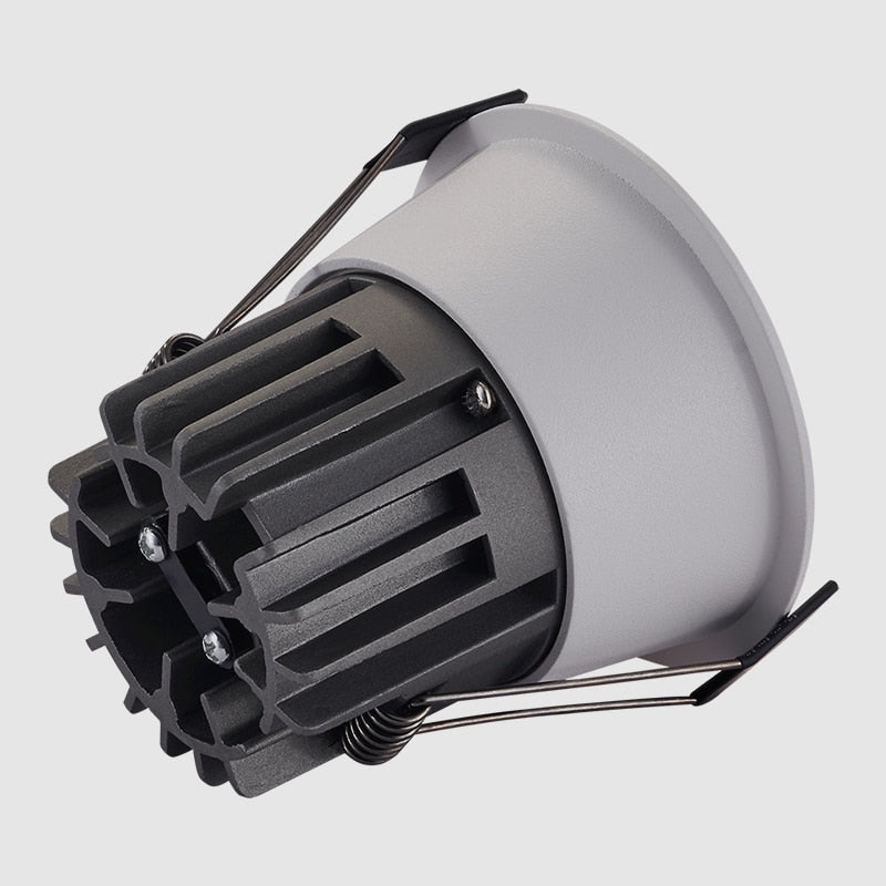 LED Recessed Anti Glare COB Downlights 7W/10W/12W /18W LED Ceiling Spot Lights AC85~265V Background Lamps Indoor Lighting