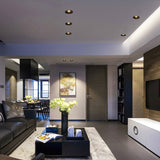 LED Recessed Anti Glare COB Downlights 7W/10W/12W /18W LED Ceiling Spot Lights AC85~265V Background Lamps Indoor Lighting