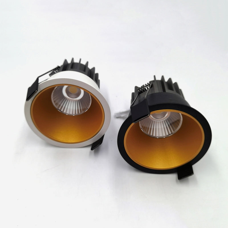 LED Recessed Anti Glare COB Downlights 7W/10W/12W /18W LED Ceiling Spot Lights AC85~265V Background Lamps Indoor Lighting