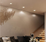 LED Recessed Anti Glare COB Downlights 7W/10W/12W /18W LED Ceiling Spot Lights AC85~265V Background Lamps Indoor Lighting