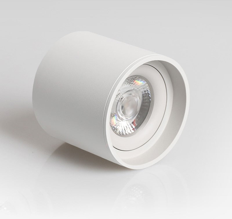 Dimmable round LED Downlights Surface Mounted COB 7W/9W/12W/15W/18W/20W LED Spot lights decoration Ceiling Lamp AC85- 265V