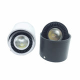 DHL Free 10pcs Surface Mounted COB LED Downlight 5W 7W 9W 15W Down Light LED Spot light lamp AC85-265V Warm/Natural/Cold White