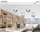 DHL Free 10pcs Surface Mounted COB LED Downlight 5W 7W 9W 15W Down Light LED Spot light lamp AC85-265V Warm/Natural/Cold White