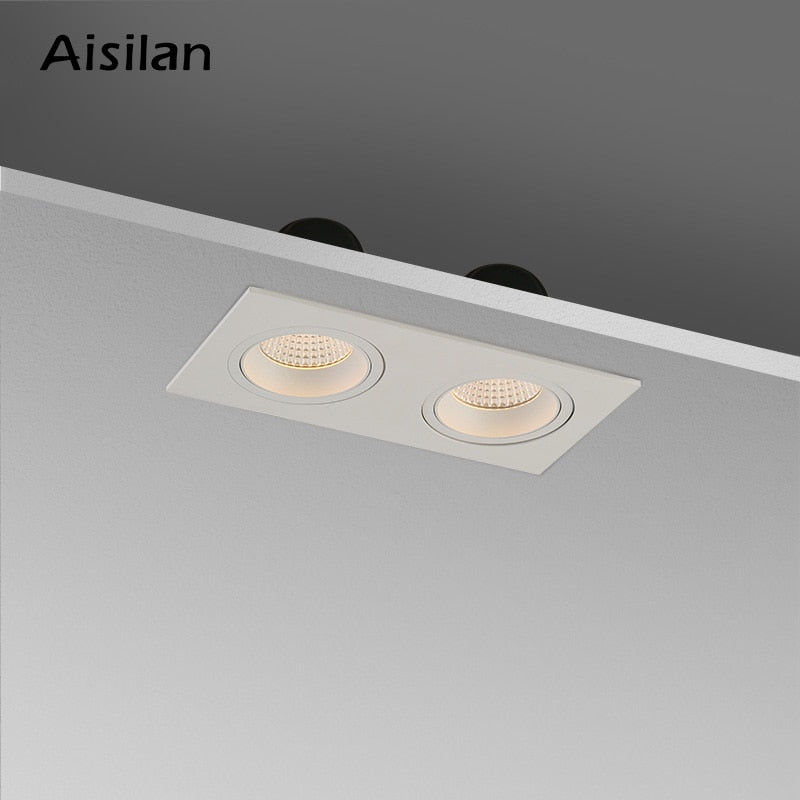 LED Recessed Ceiling Downlight 14W 7W LED Spot lighting Anti-Glare COB Spot light Indoor Lighting
