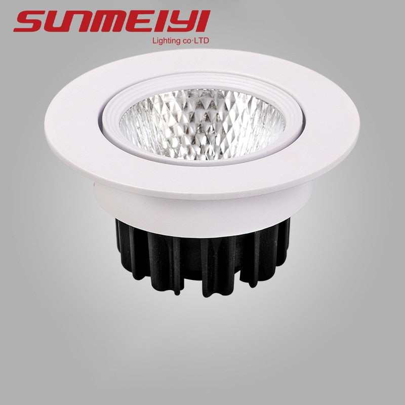 Led Downlight COB Ceiling Spot Light 12W 15W Ceiling Recessed Round Ceiling Lamp AC 220V-240V Indoor Lighting