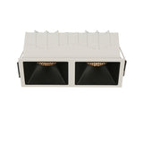 Aisilan LED Embedded Ceiling Spotlight Square Downlight Grille Honeycomb Anti-glare Recessed Light For Indoor Living Room