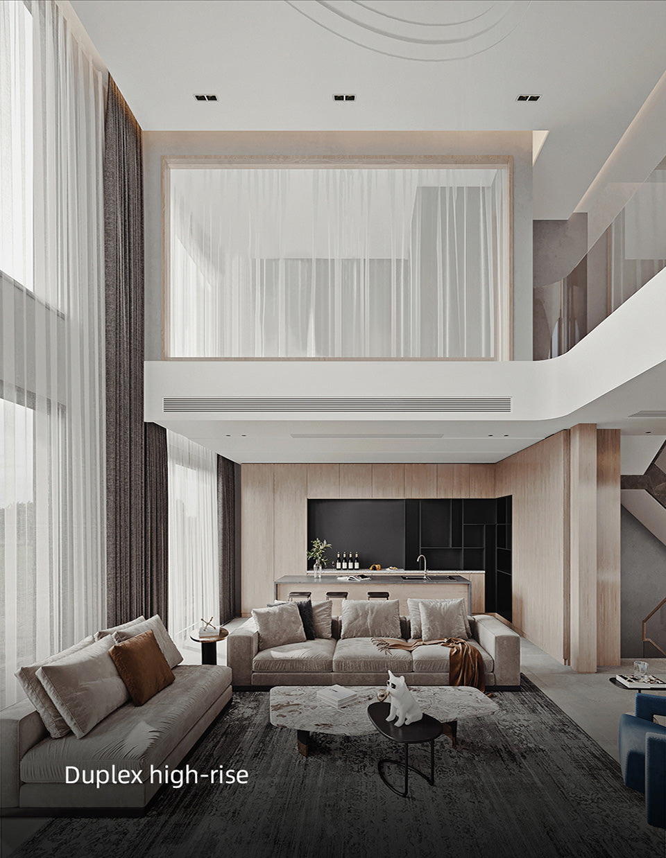 Aisilan LED Embedded Ceiling Spotlight Square Downlight Grille Honeycomb Anti-glare Recessed Light For Indoor Living Room