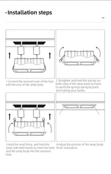Aisilan LED Embedded Ceiling Spotlight Square Downlight Grille Honeycomb Anti-glare Recessed Light For Indoor Living Room